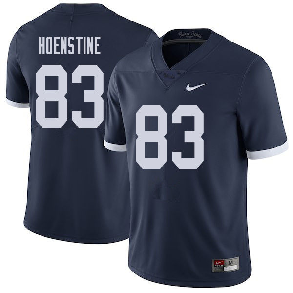 NCAA Nike Men's Penn State Nittany Lions Alex Hoenstine #83 College Football Authentic Throwback Navy Stitched Jersey RET2198FR